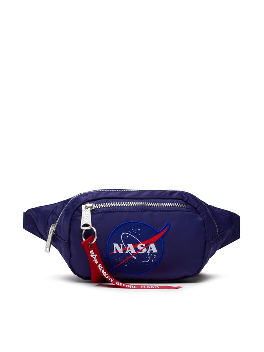 Rinonera Alpha Industries Nasa Waist Bag 128908 Azul marino zapatos.es