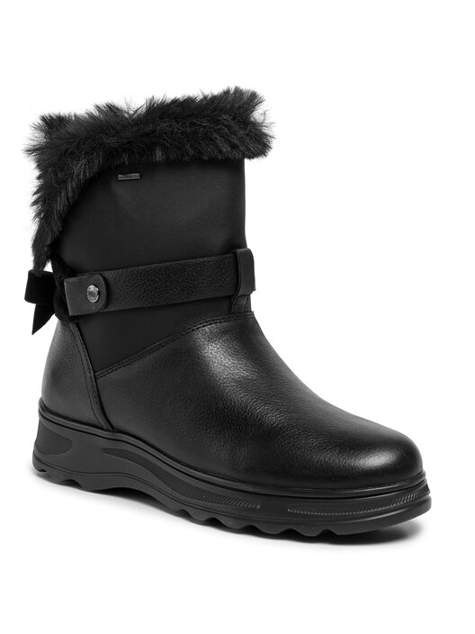 Bottes de neige Geox D Hosmos B Abx C D84AUC 04611 C9999 Noir chaussures