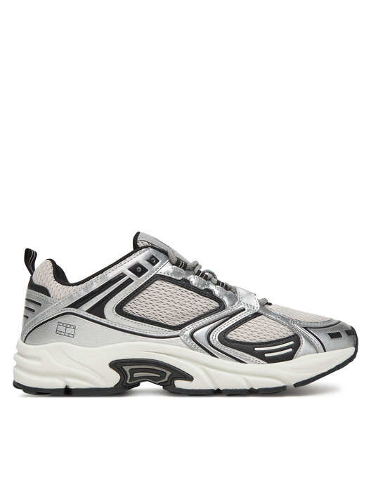 Sneakers Tommy Jeans Archive'97 Metallic EM0EM01572 Negru