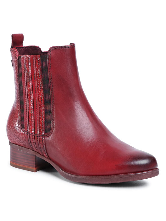 Bottine rouge tamaris clearance