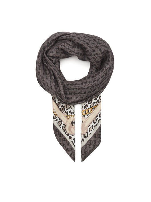 Écharpe Guess Guss AW5217 VIS03 – Couleur Aubergine – Composition 66% Polyester, 25% Viscose, 9% Polyamide