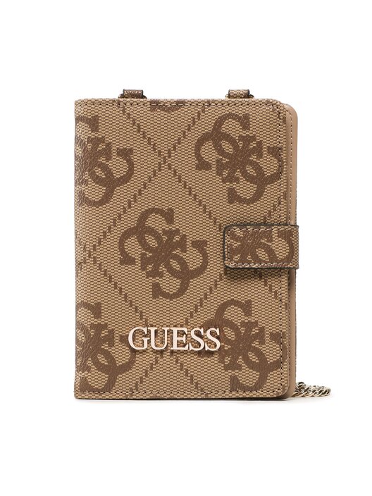 Porta documentos Guess Berta B Travel SWB868 80600 Marron zapatos.es