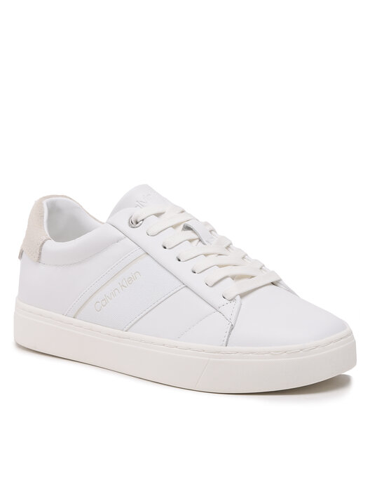 Sneakers Calvin Klein Clean Cupsole Lace Up-He HW0HW01415 Weiß | eschuhe.de