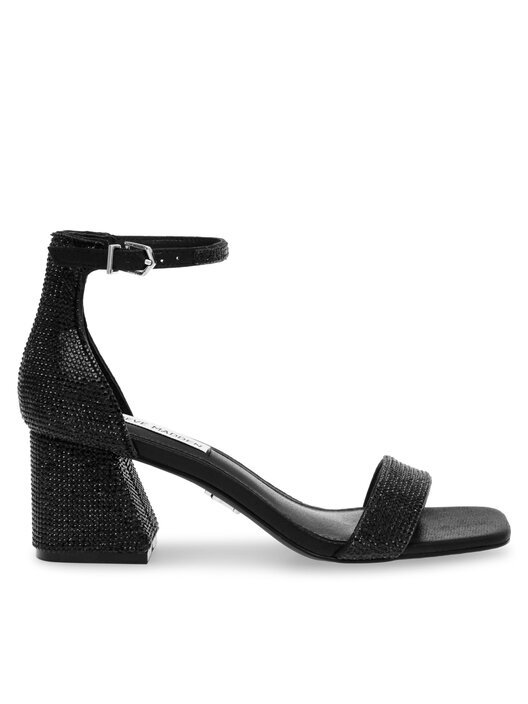 Steve madden sandali neri tacco largo hotsell
