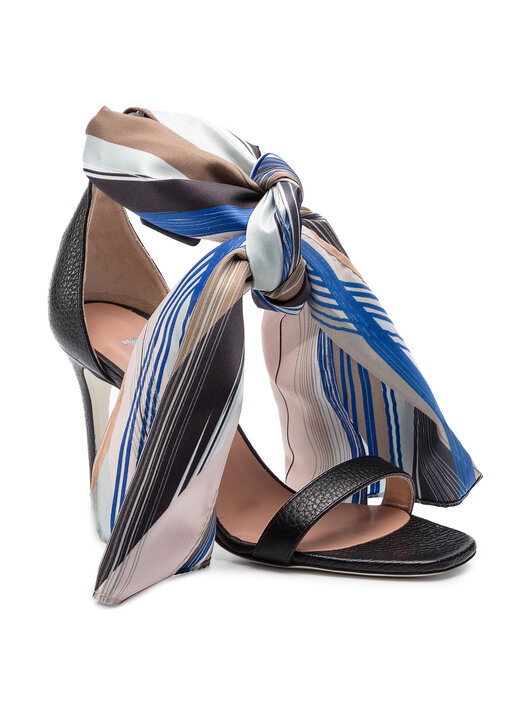 Sandali Donna Pollini Sa16377c1gte0100 | Nappa Bianco | Collezione Primavera/Estate 2023 | Eleganti E Comodi | Calzature Di Qualità