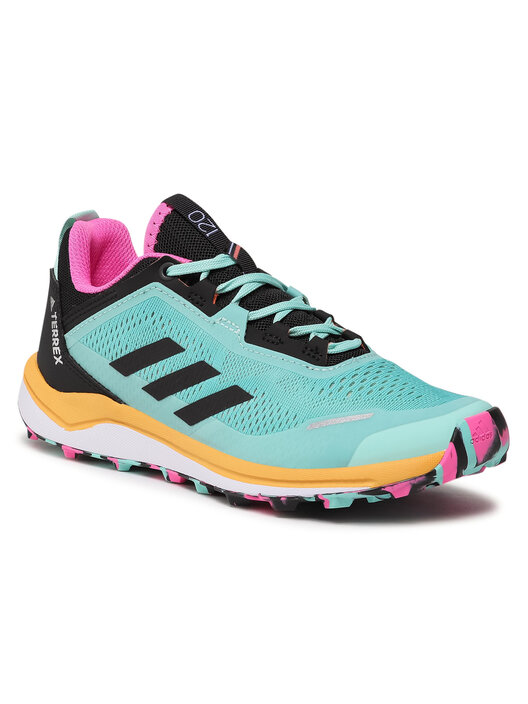 Buty do biegania adidas Terrex Agravic Flow K FW9316 Zielony |  eobuwie.com.pl