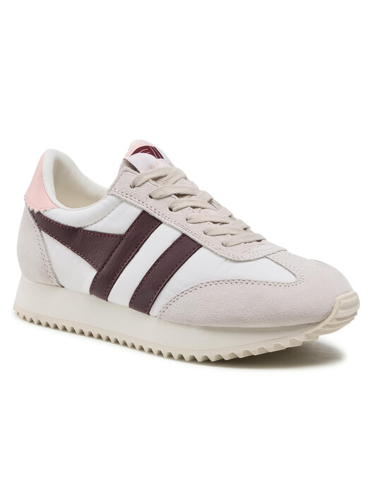 Gola Women's Boston 78 Sneaker - Vintage-Inspired Jogger With Heritage Colors, Nylon & Suede