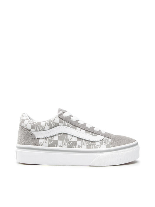 Vans old skool metallic silver on sale
