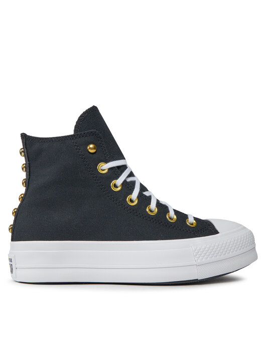 Gray and black converse hot sale