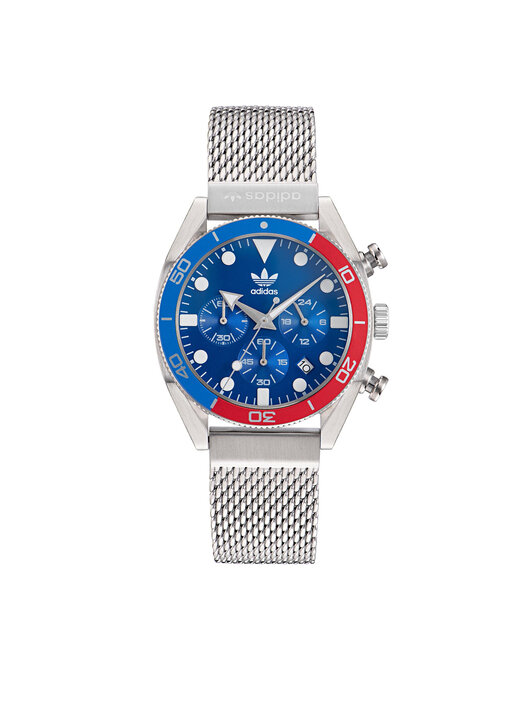 Reloj adidas plateado new arrivals