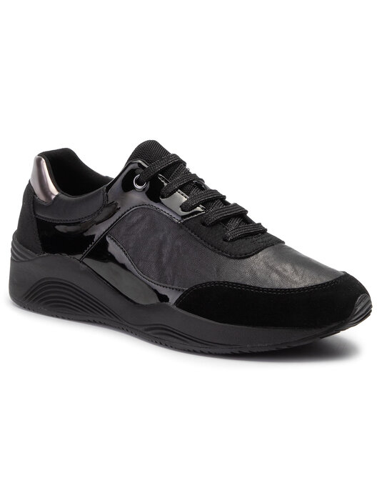 Sneakers Geox D Omaya B D940SB 0PVHH C9999 Noir chaussures