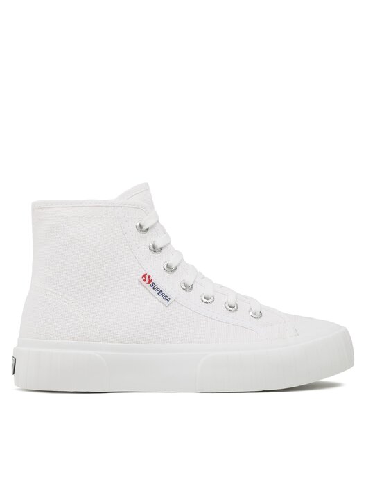 Scarpe da ginnastica Superga 2696 Stripe S112I9W Bianco escarpe