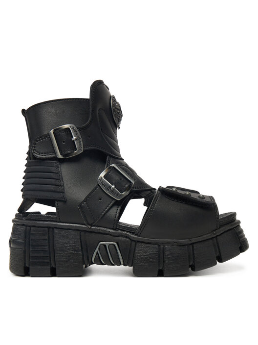 Sandale NEW ROCK M-BIOS106-V2 Negru | epantofi.ro