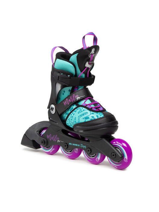 Pattini In Linea K2 Marlee PRO Per Bambini - Regolabili 5 Taglie, Blu/Lilla - Foto 9
