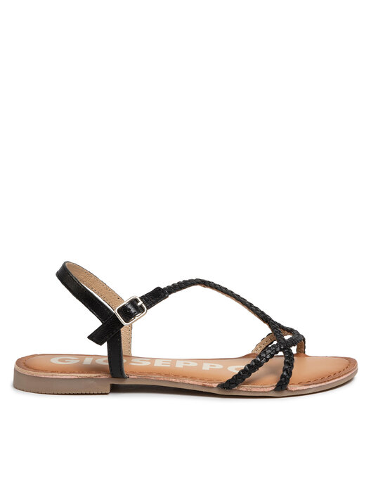 GIOSEPPO Damen Ossian Sandale - Elegante Ledersandale Mit Zopfdetail