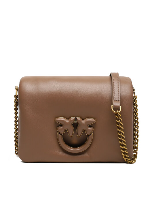 Bolso Pinko Love Click Baby Puff AI 23-24 PLTT 101584 A10F Marrón 
