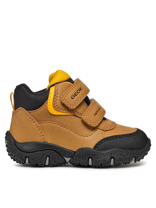 Geox Jungen Winterstiefel Baltic Boy: Wasserdicht, Gefüttert & Mit Klettverschluss – Für Kalte Tage
