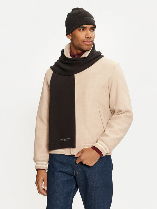 Set berretto e sciarpa Tommy Hilfiger Th Foundation Beanie Scarf