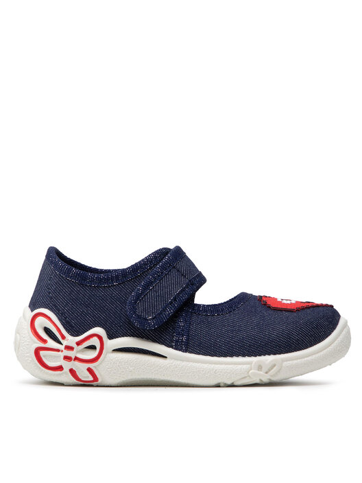 Superfit Belinda Hausschuhe - Schmetterlingsdesign Mit Rutschfester Sohle Größe 30