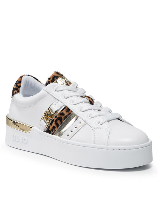 Zapatillas Bajas Liu Jo Silvia 97 Para Mujer - Color Blanco, Material Sintético, Suela De Goma, Temporada Primavera/Verano