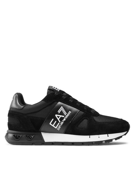 Emporio armani logo trainers deals