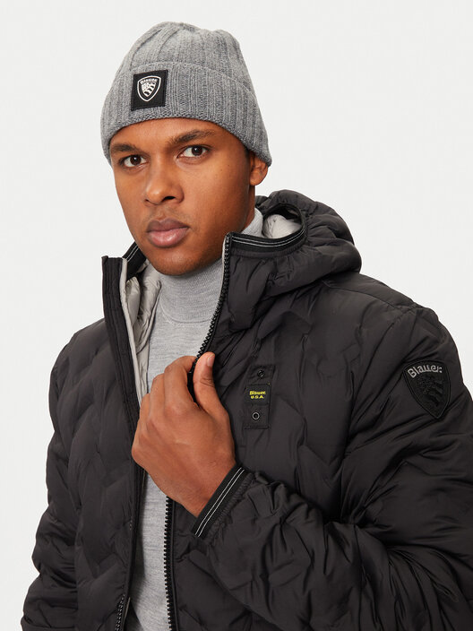 Berretto blauer top