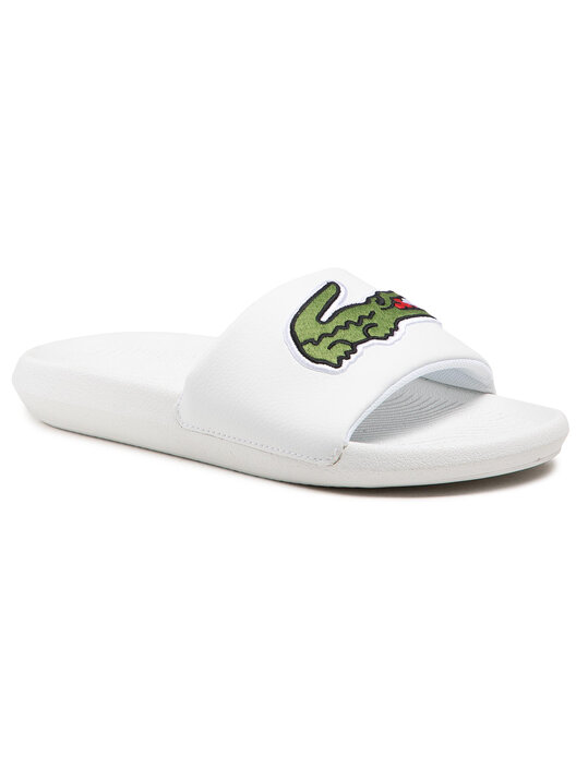 Pantoletten Lacoste Croco Slide 319 4 Us Cma 7 38CMA0073 WeiB eschuhe