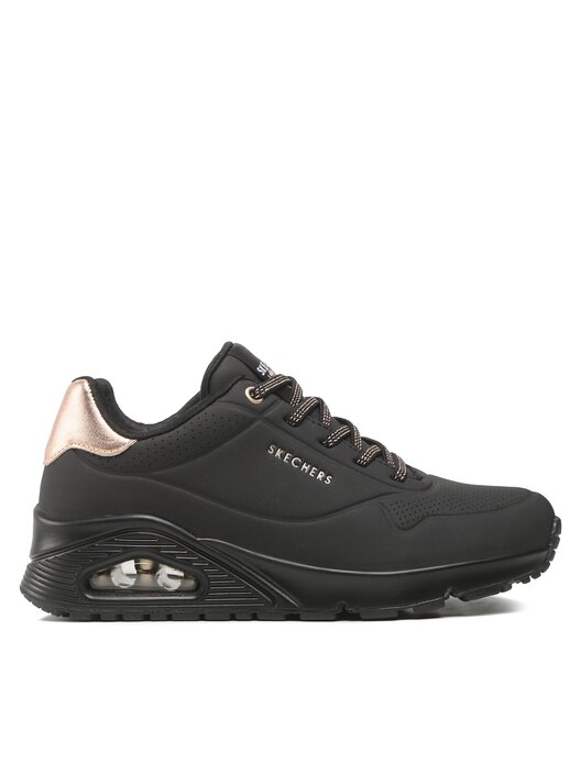 Sneakersy Skechers Shimmer Away 155196 BBK Czarny eobuwie .pl