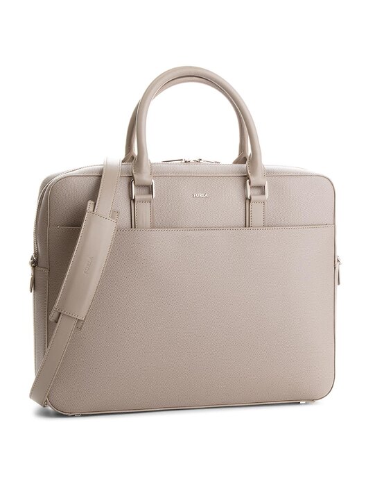 Porta PC Furla Man Marte 937744 B U386 ATT Grigio escarpe