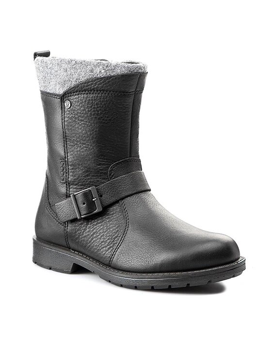 Kozačky ECCO Bendix Junior 73508311001 Černá | eobuv.cz