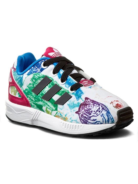 Buty adidas Zx Flux El I S76314 Ftwwht/Cblack/Bopink