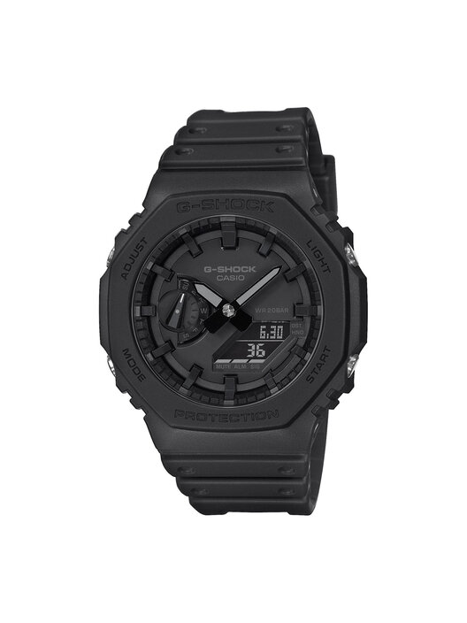 Black on black g shock watch discount