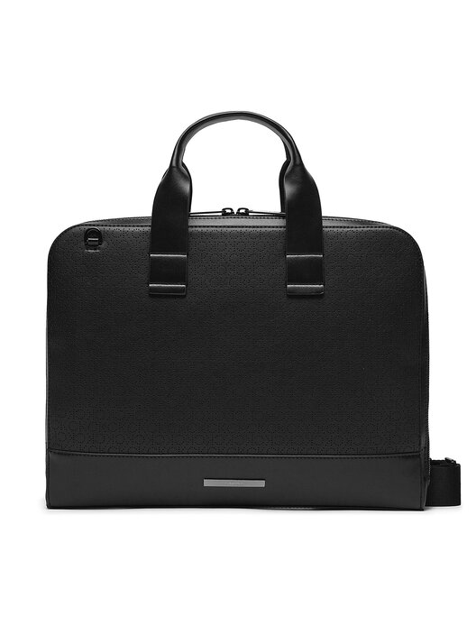 Laptoptasche Calvin Klein Modern Bar Slim Laptop Bag Mono K50K511529 Schwarz eschuhe