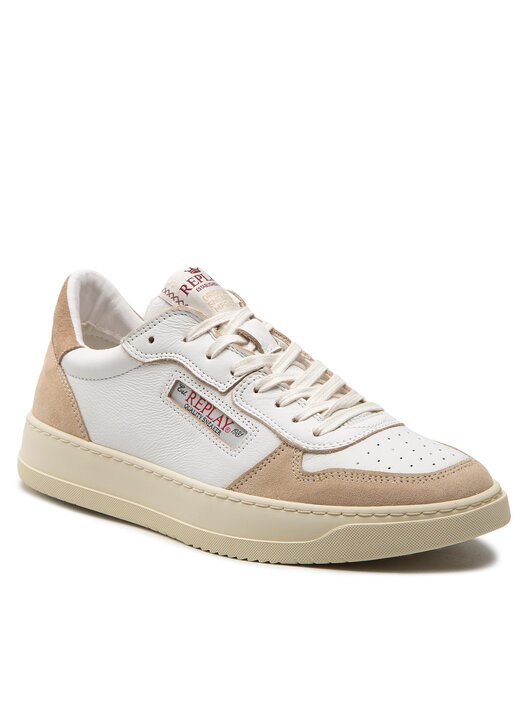 Sneakers Replay Reload Suede GMZ3R.000.C0004L Bianco | escarpe.it