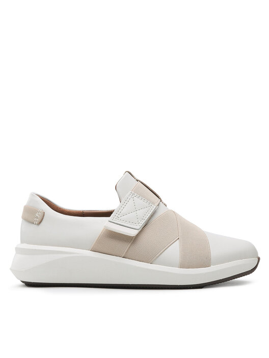Sneakers Clarks Un Rio Strap 261657914 Weiß | eschuhe.de