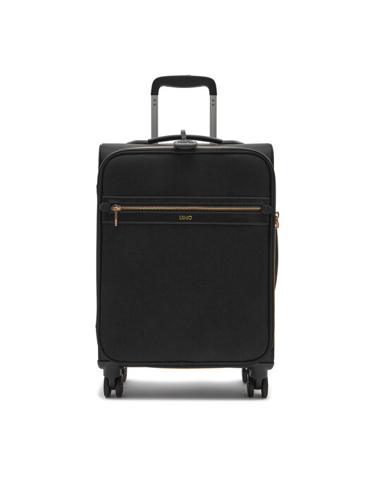 Valise à roulettes avec logo doré | Liu Jo