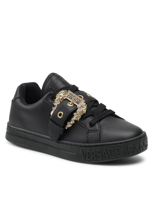 Sneakersy Versace Jeans Couture 71VA3SK9 Czarny | eobuwie.com.pl