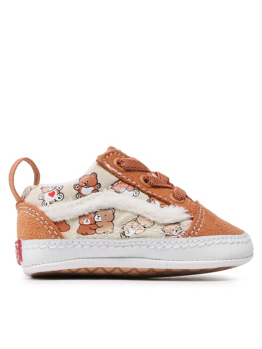 Sneakers aus Stoff Vans Old Skool Crib VN0A3U8KBF01 Braun eschuhe