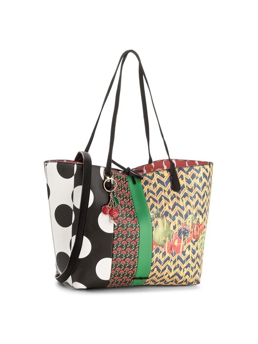 Patch Desigual Einkaufstasche Handtasche Desigual 18SAXPCT Bunt