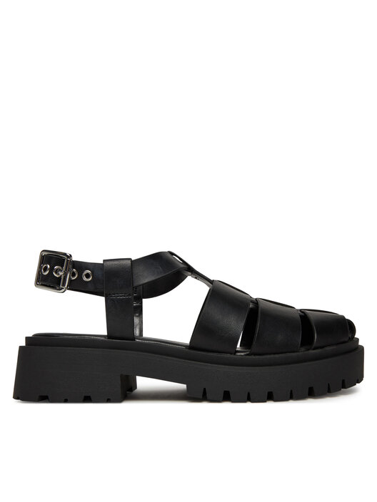 Steve madden ballerina mary jane in pelle con borchie da donna