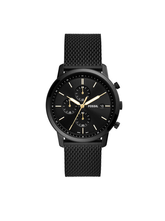 Fossil the minimalist schwarz on sale