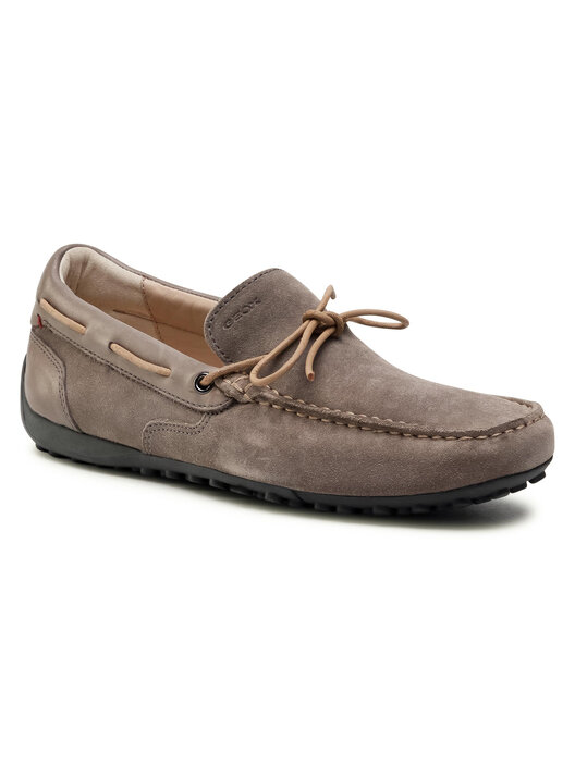 Mocassins Geox U Snake Moc A U0207A 02243 C6029 Gris chaussures
