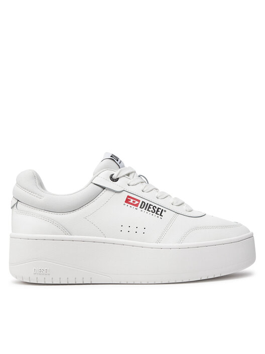 Sneakers Diesel S-Athene-Retro Y03405P6952 Bianco | escarpe.it