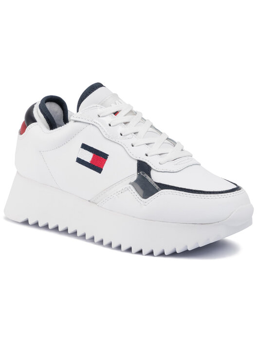 high cleated tommy jeans sneaker