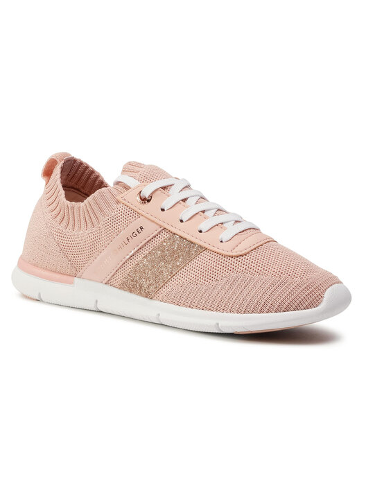 Tommy Hilfiger Bianco Polyester Women Sneaker