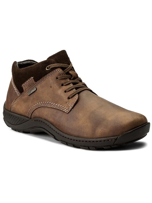 Josef Seibel Nolan 32 - Scarpe Basse Uomo In Pelle Nabuk, Con Lacci, Suola Rimovibile, Larghezza G (normale)