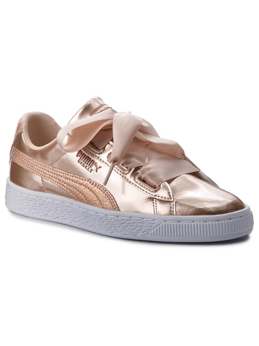 Basket Platform Puma Basket Heart Hombre Rosas Zapatillas Puma
