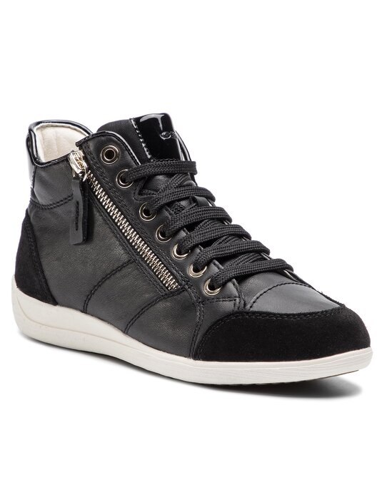 Zapatillas Geox Myria Para Mujer - Corte Bajo, Piel Efecto Gamuza, Color Taupe Claro