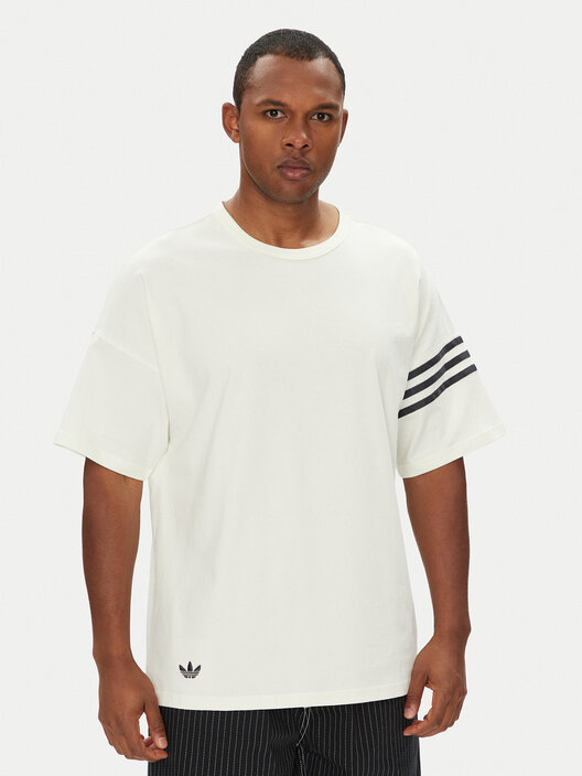 adidas Футболка Neuclassics HZ3698 Білий Oversize | evzuttya.com.ua