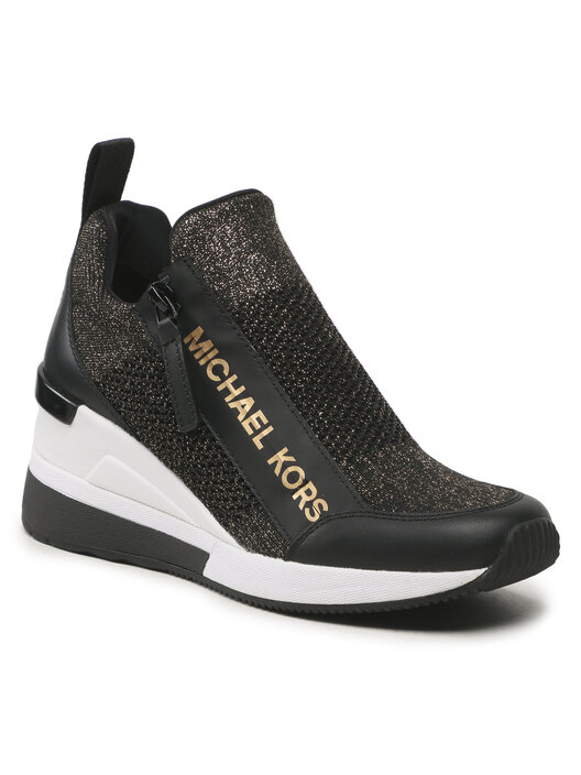 Michael kors wedge trainer discount